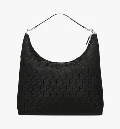 Aren Hobo Aus Jacquardgewebtem Nylon Mit Cubic-Monogramm