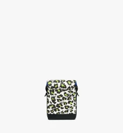 Aren Hochformatige Umhangetasche In Leopard Visetos