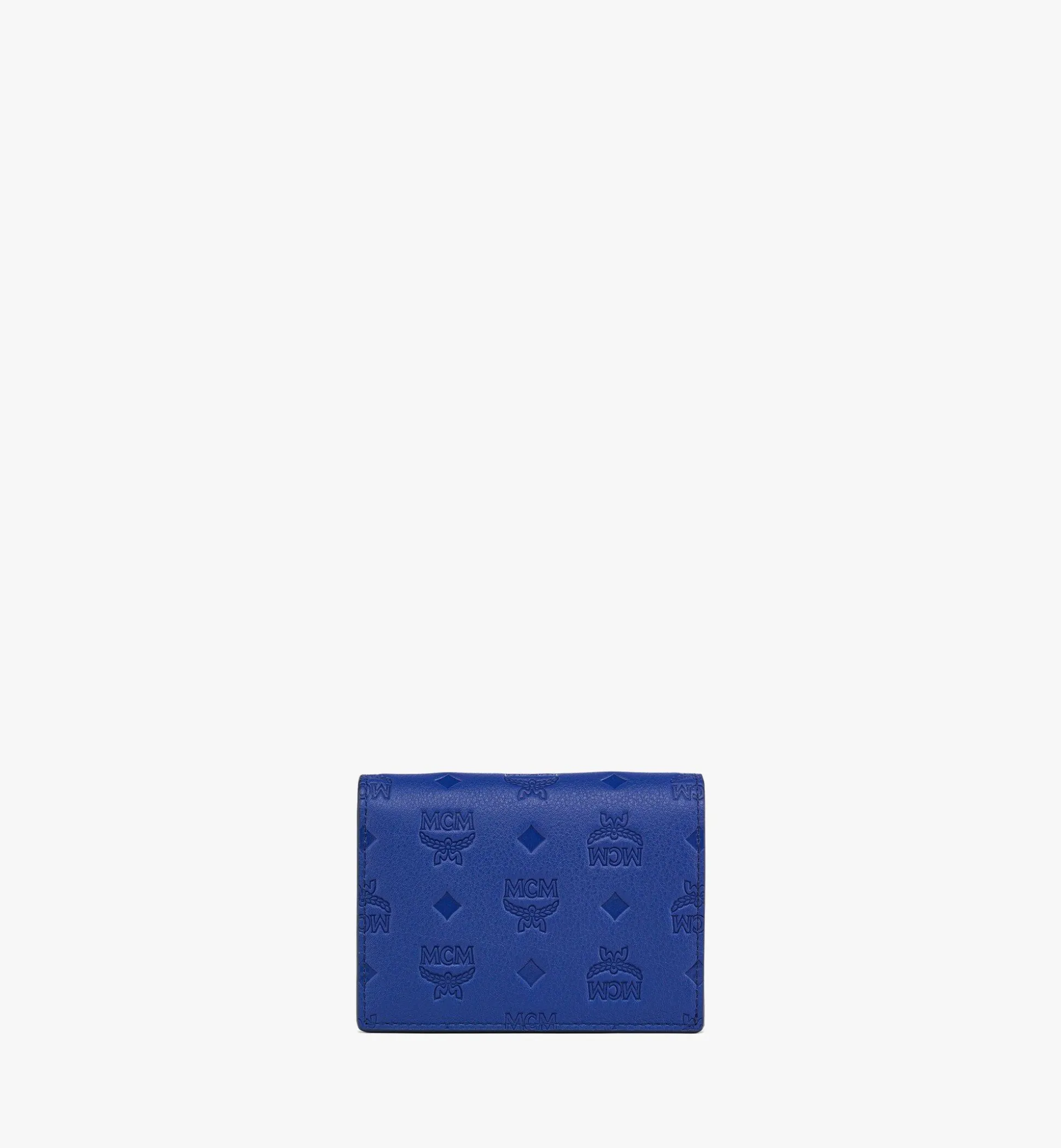 Aren Portemonnaie Aus Gepragtem Leder Mit Monogramm
