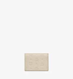 Aren Portemonnaie Aus Gepragtem Leder Mit Monogramm
