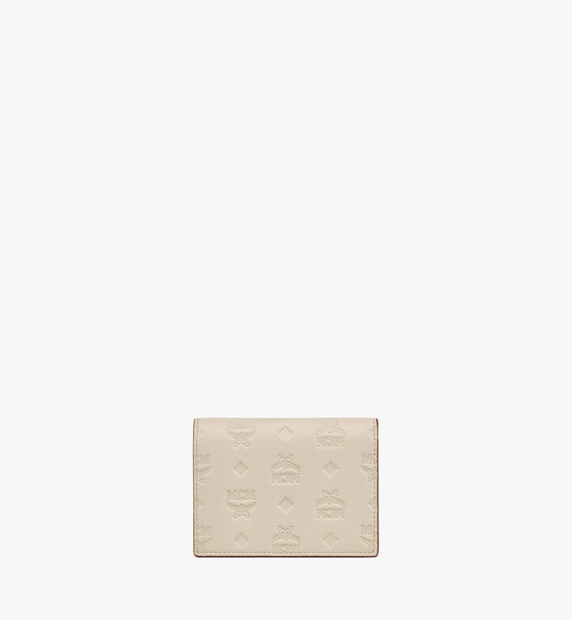 Aren Portemonnaie Aus Gepragtem Leder Mit Monogramm