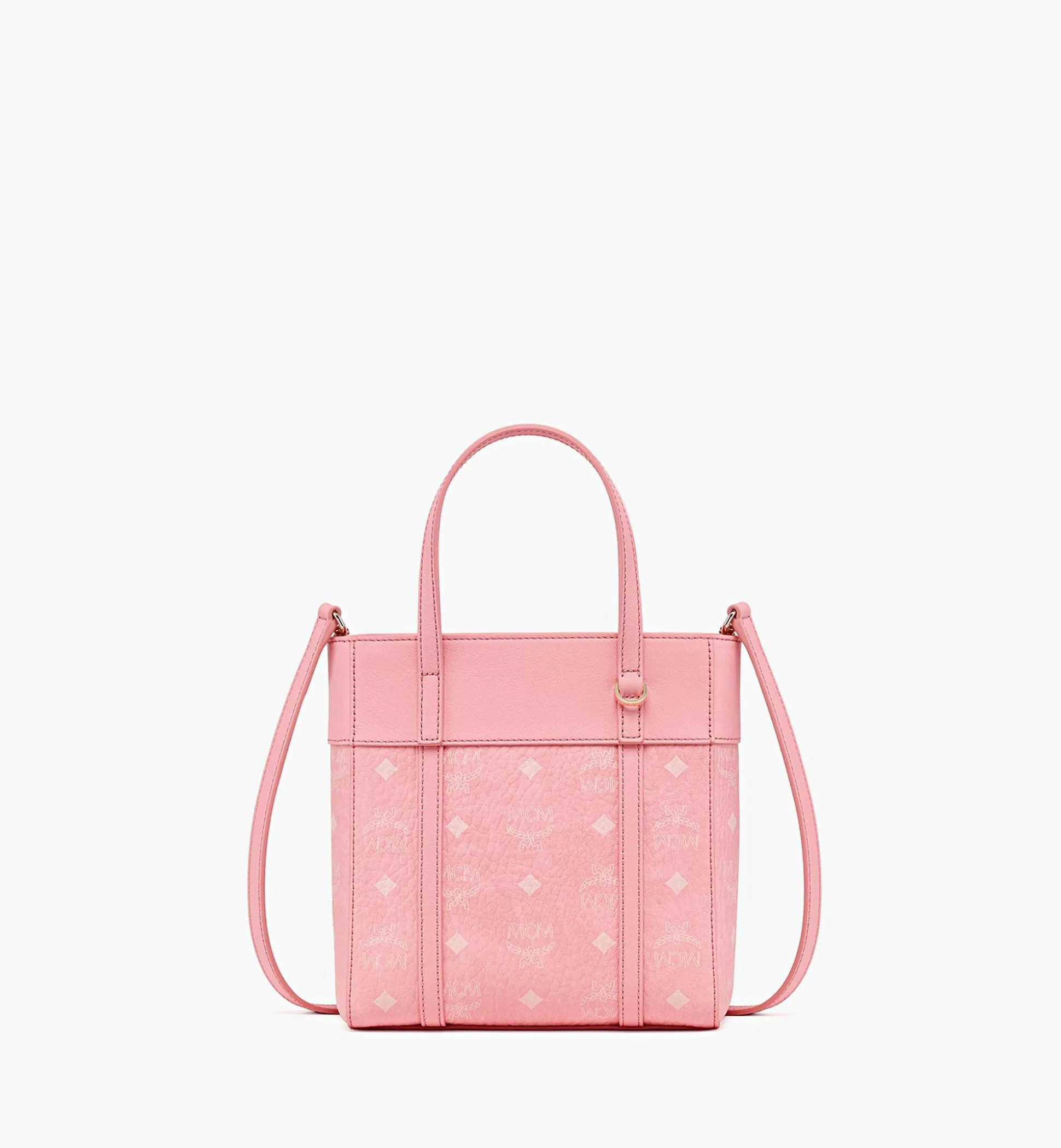 Aren Shopper Mit Reissverschluss Oben In Visetos Leder-Mix