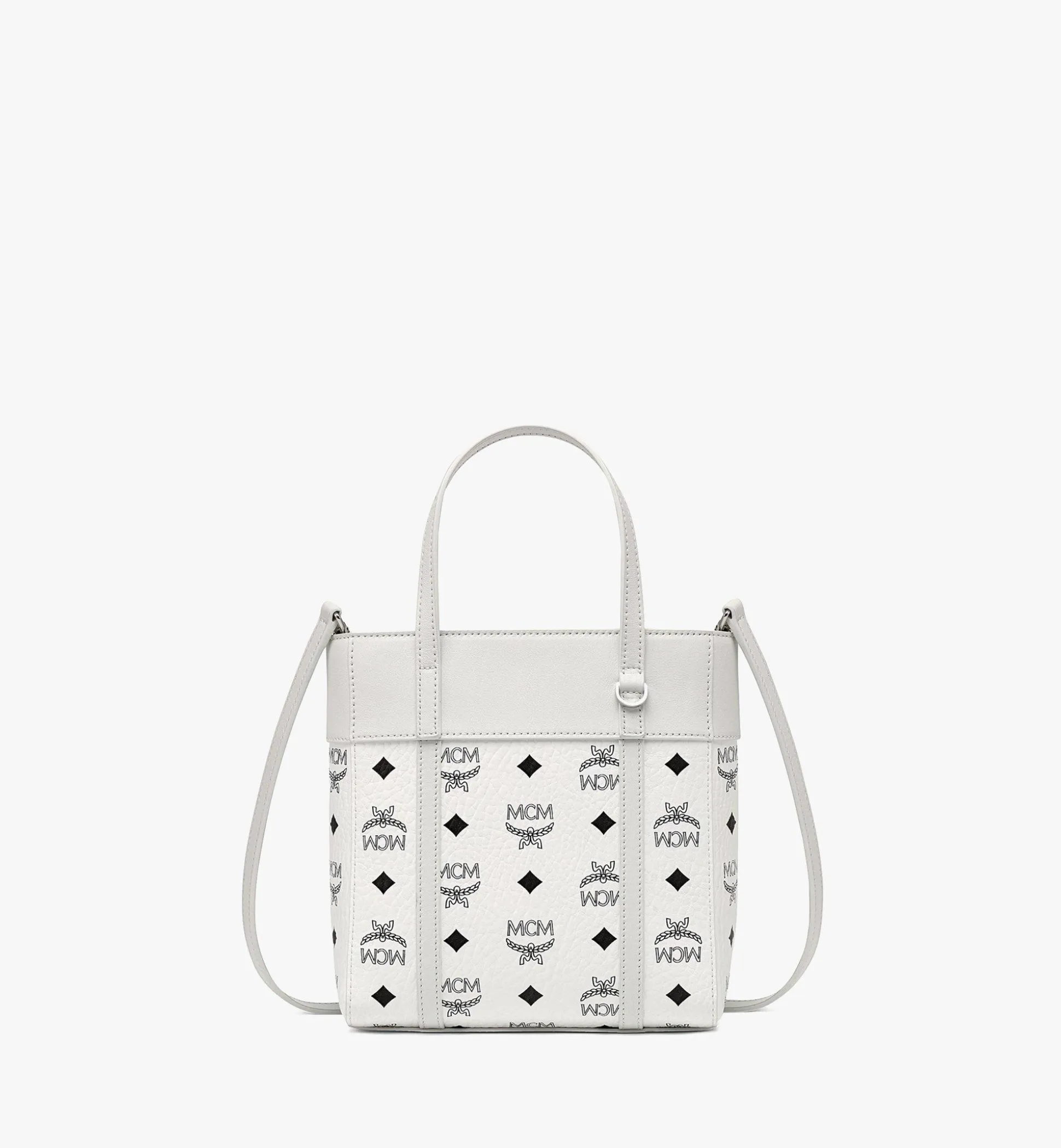 Aren Shopper Mit Reissverschluss Oben In Visetos Leder-Mix