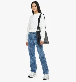 Aren Tragetasche In Visetos Leder-Mix