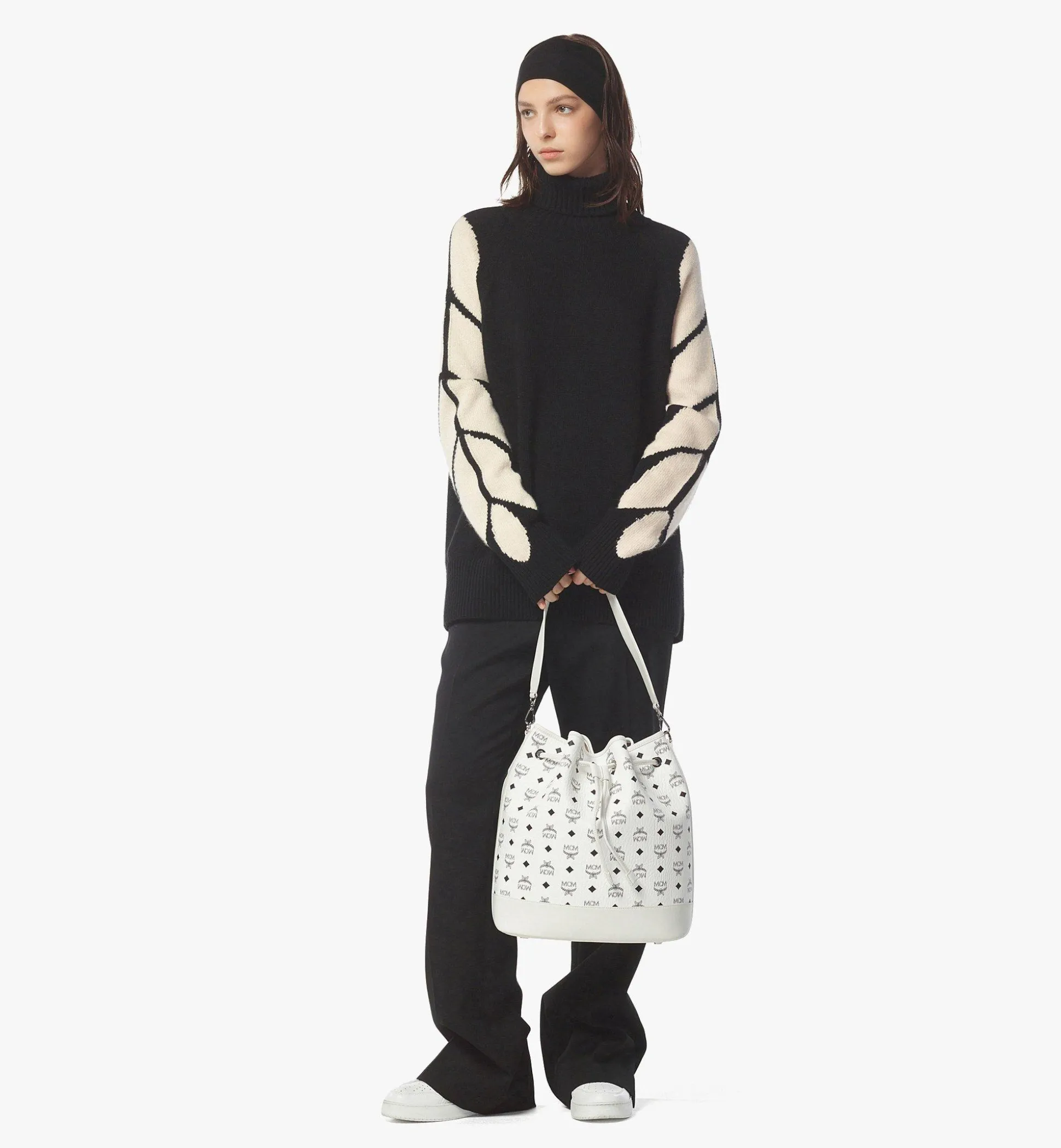 Dessau Kordelzugtasche In Visetos