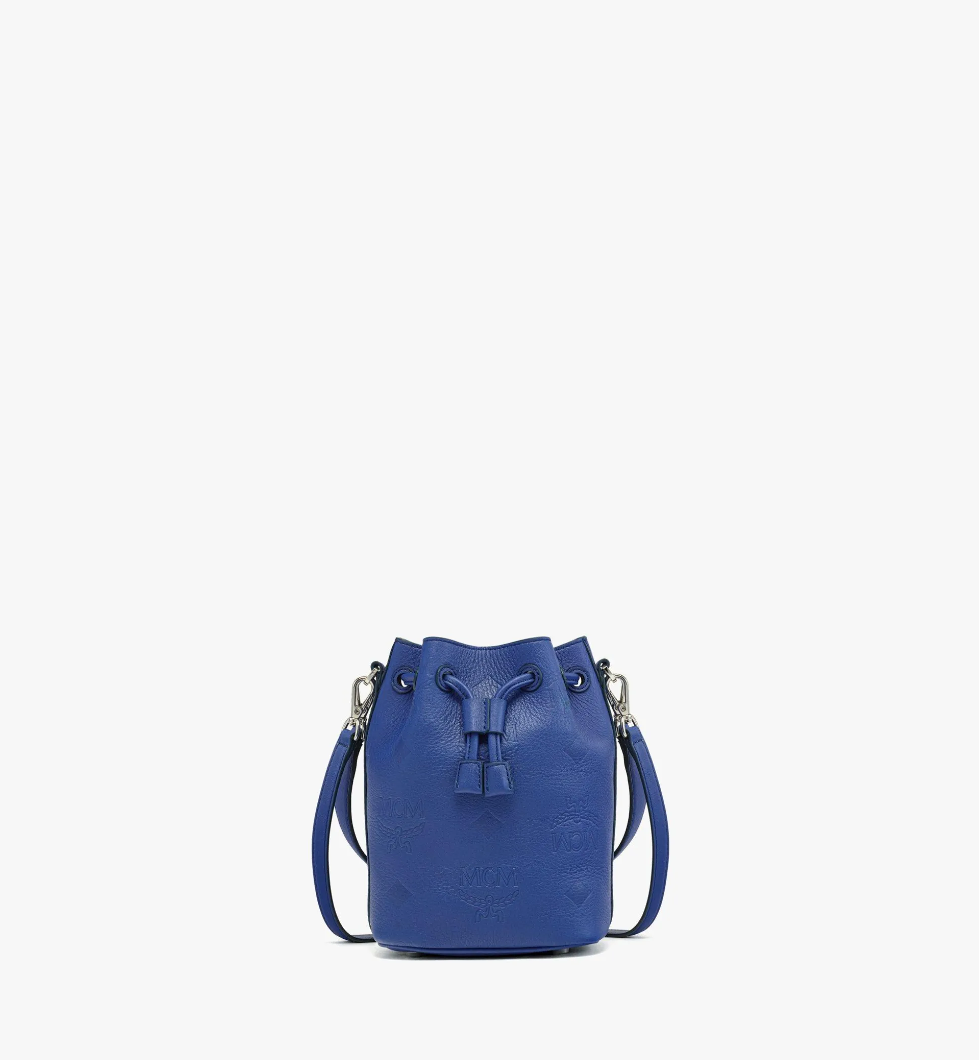 Dessau Kordelzugtasche Aus Leder Mit Gepragtem Monogramm