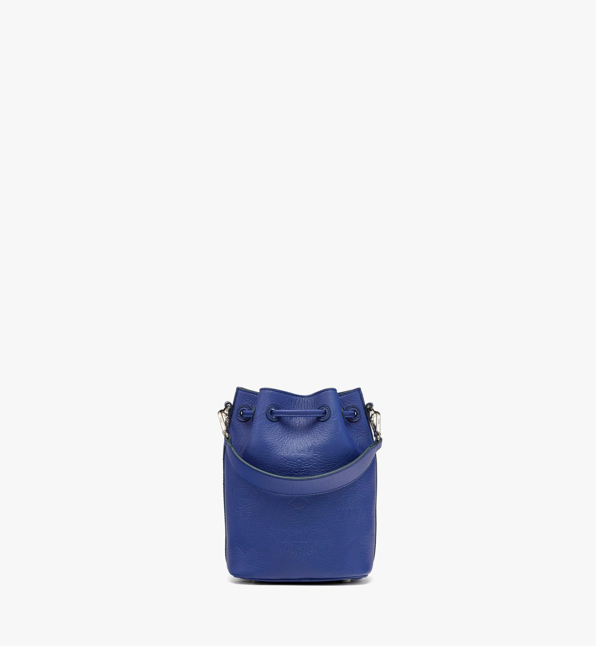 Dessau Kordelzugtasche Aus Leder Mit Gepragtem Monogramm