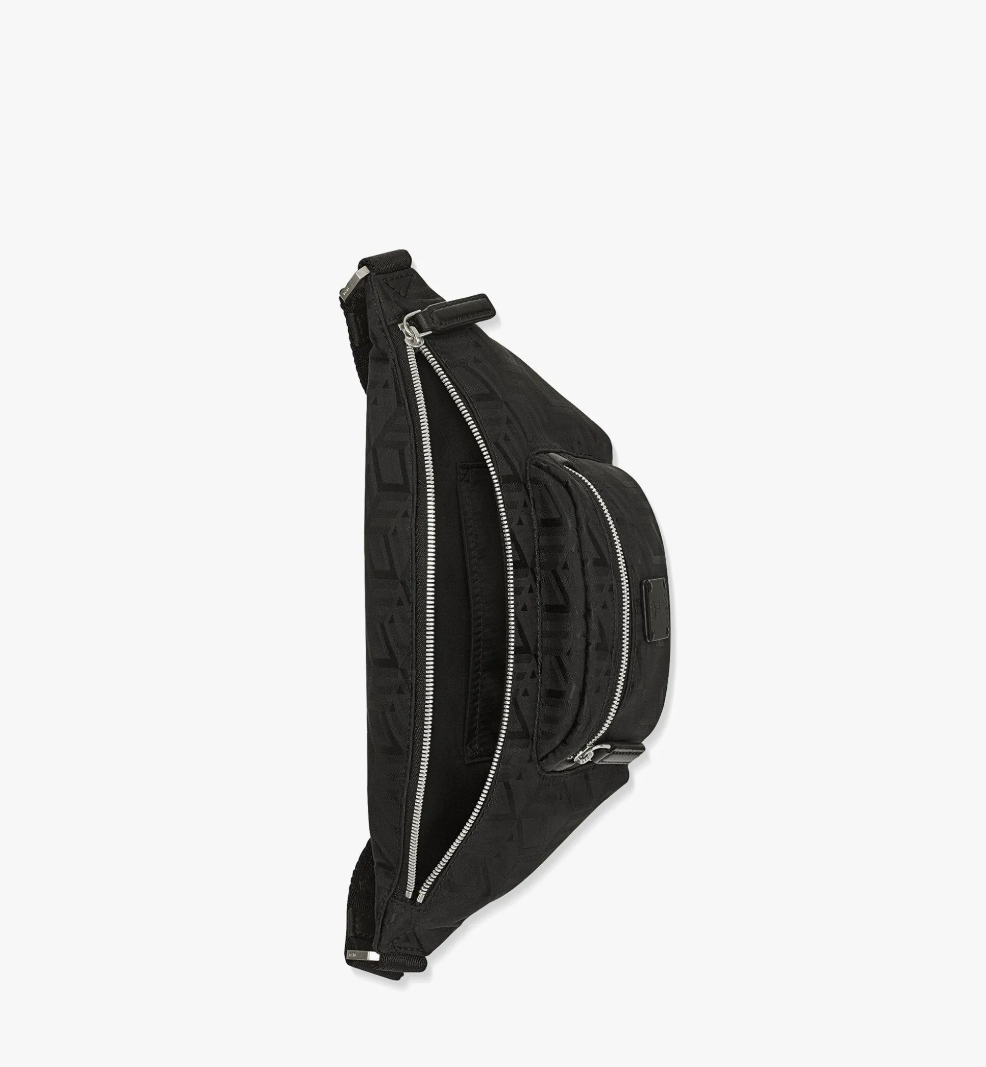 Fursten Gürteltasche Aus Jacquardgewebtem Nylon Mit Cubic-Monogramm
