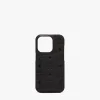Hulle Fur Iphone 14 Pro Aus Leder Mit Gepragtem Monogramm