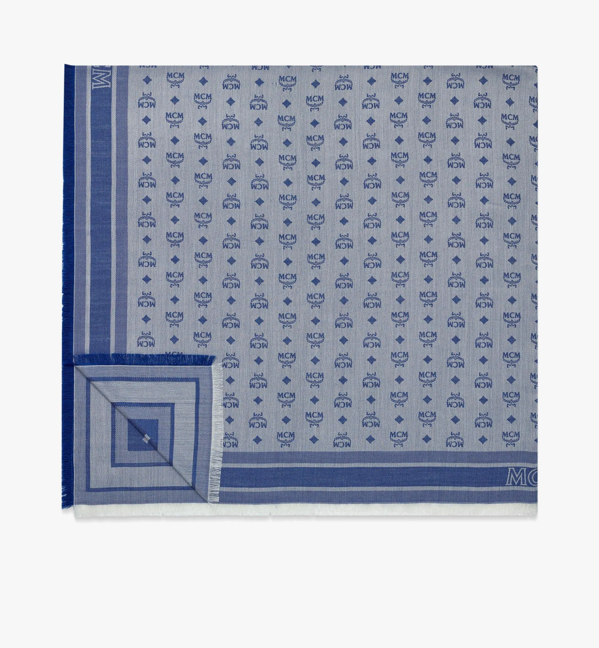 Jacquard-Schal Mit Monogramm.