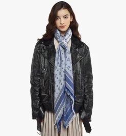 Jacquard-Schal Mit Monogramm.
