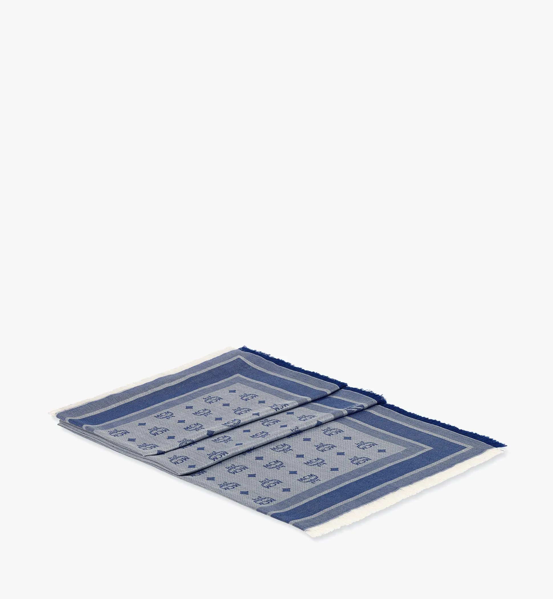 Jacquard-Schal Mit Monogramm.