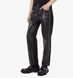 Jeans In Glossy Denim Fur Herren