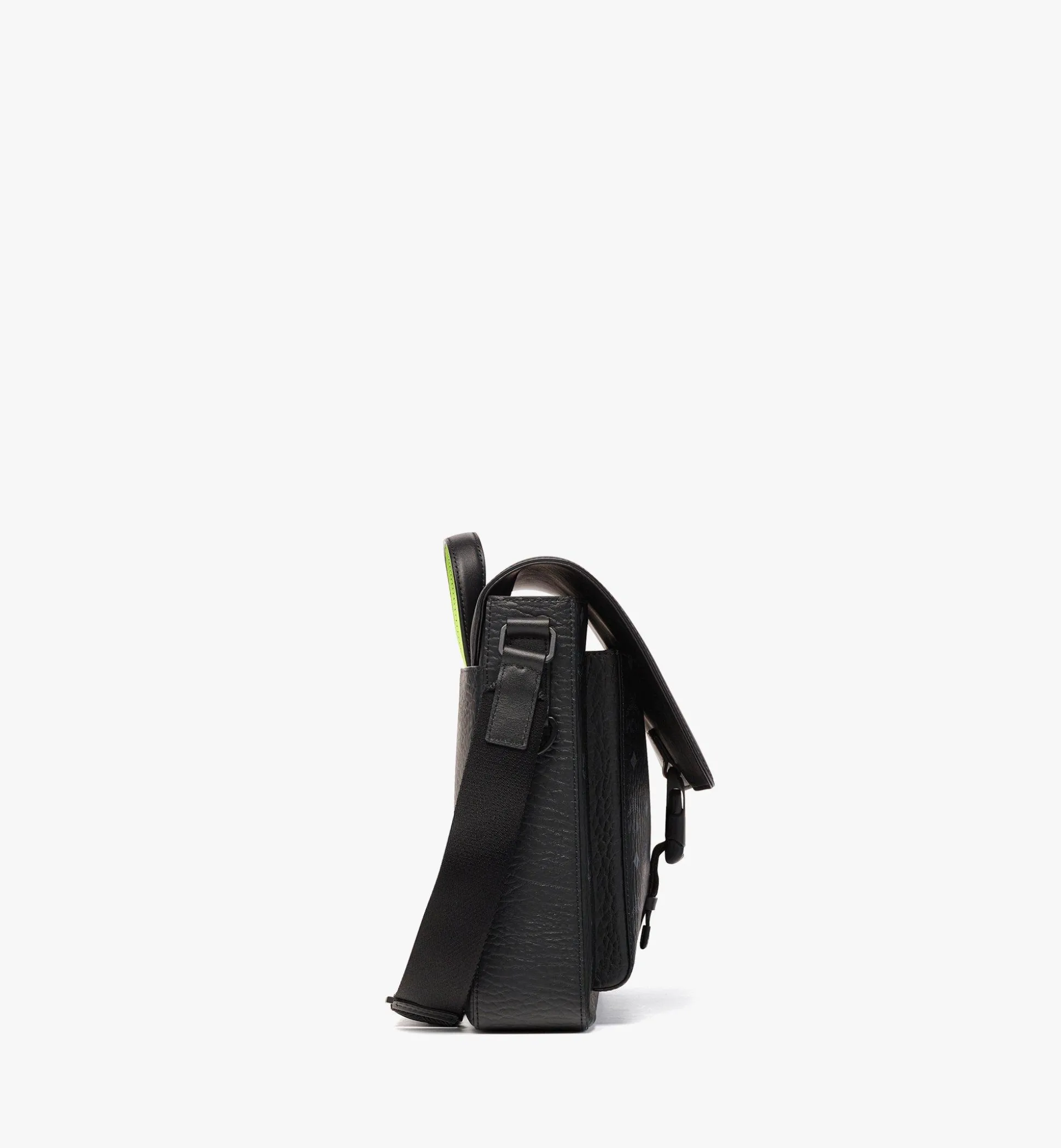 Klassik Messenger-Tasche In Visetos Leder-Mix