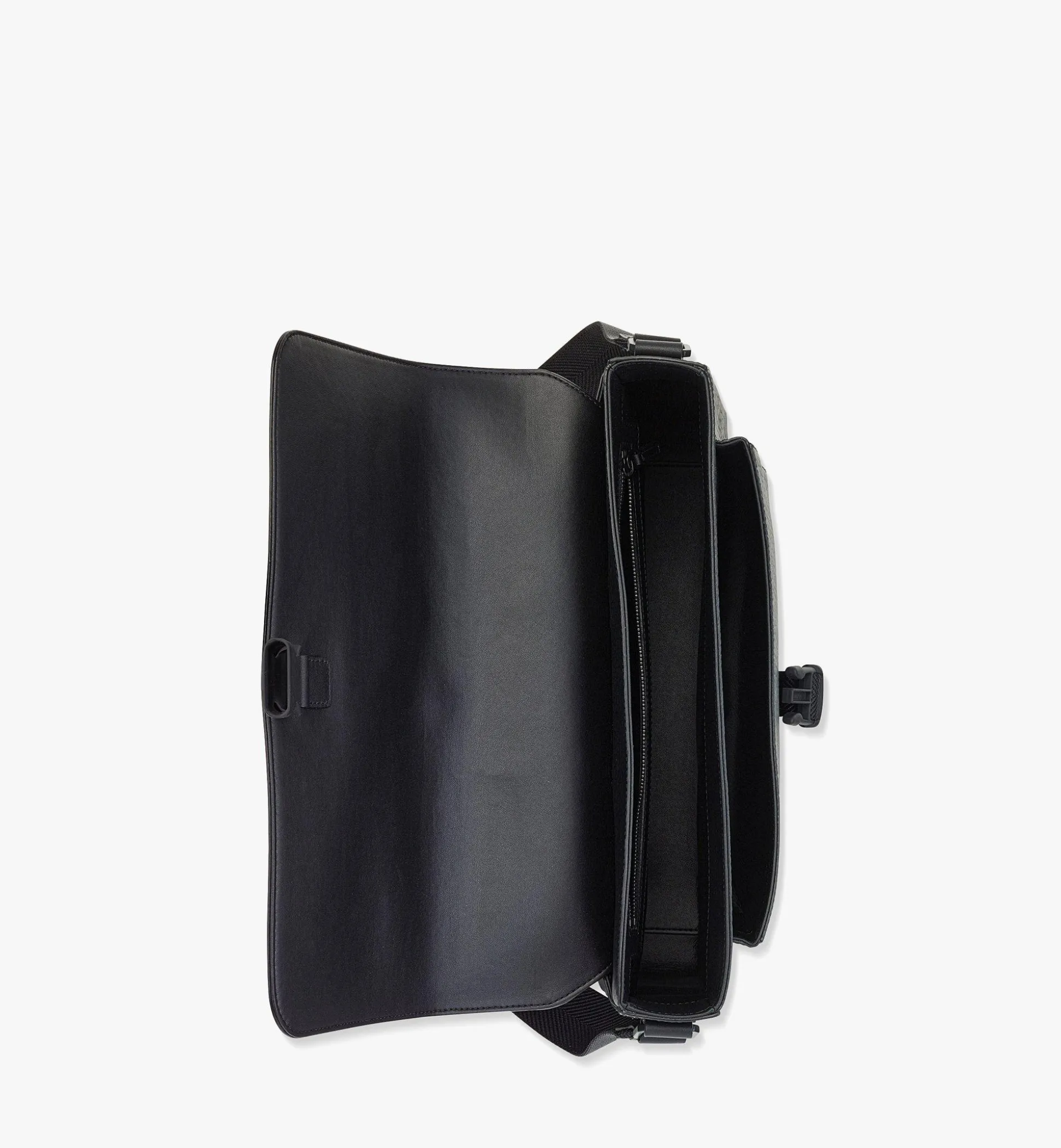 Klassik Messenger-Tasche In Visetos Leder-Mix