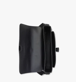 Klassik Messenger-Tasche In Visetos Leder-Mix