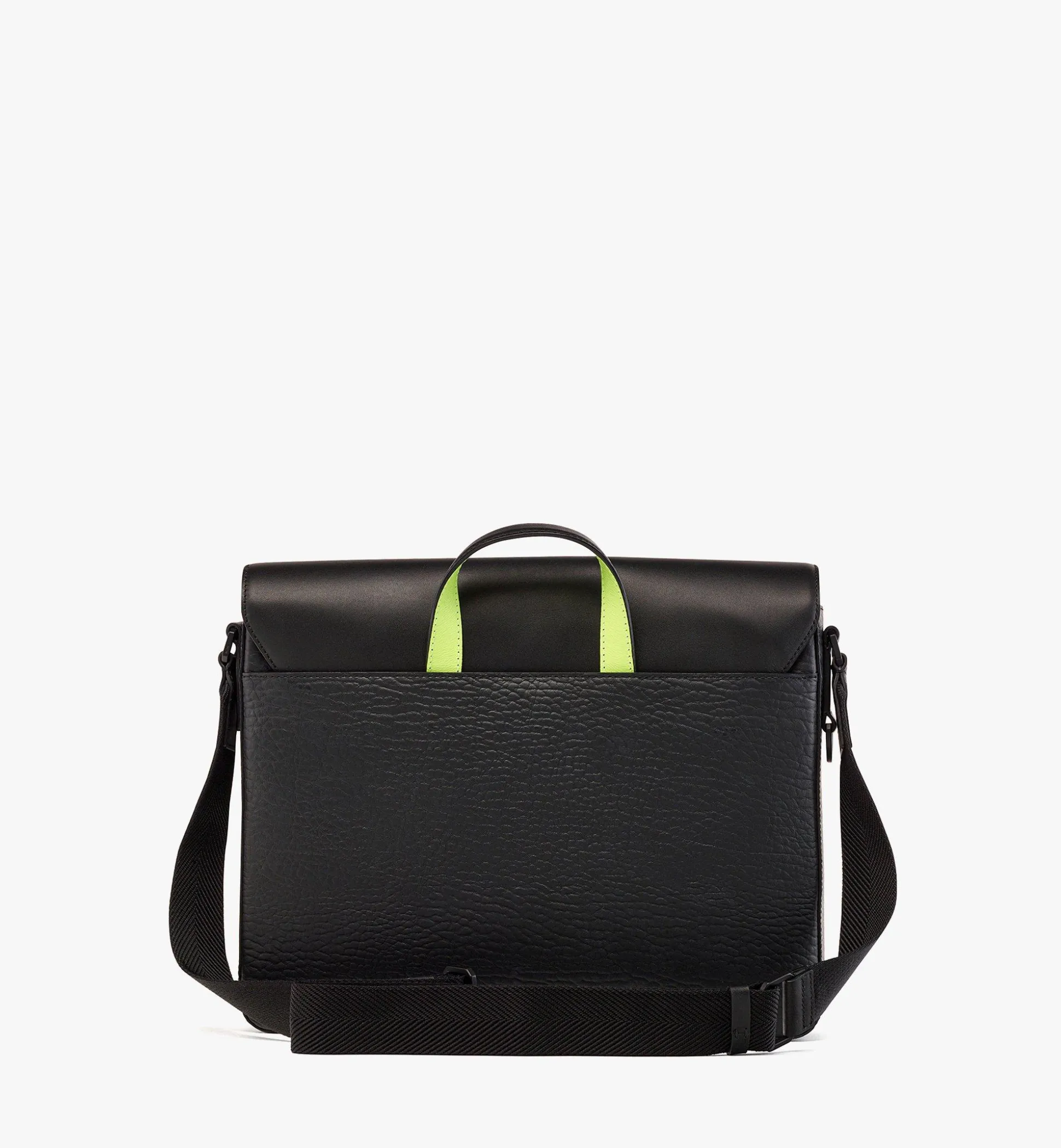 Klassik Messenger-Tasche In Visetos Leder-Mix