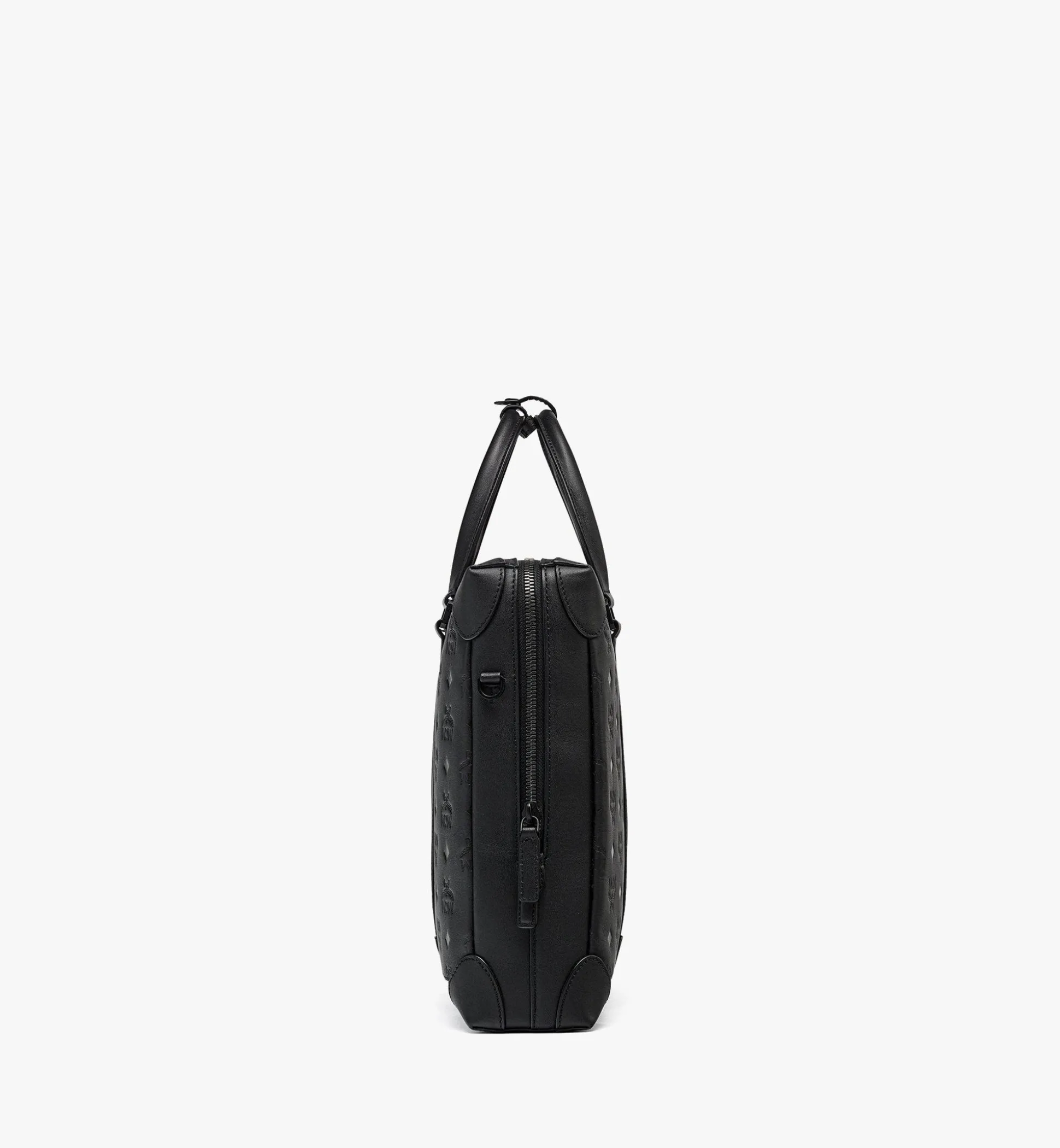 Klassik Tragetasche Aus Leder Mit Monogramm