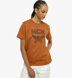 Klassisches T-Shirt Mit Logo Fur Damen