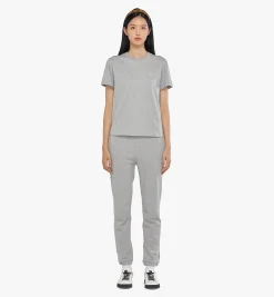 Logo-T-Shirt Mcm Essentials Aus Bio-Baumwolle Fur Damen