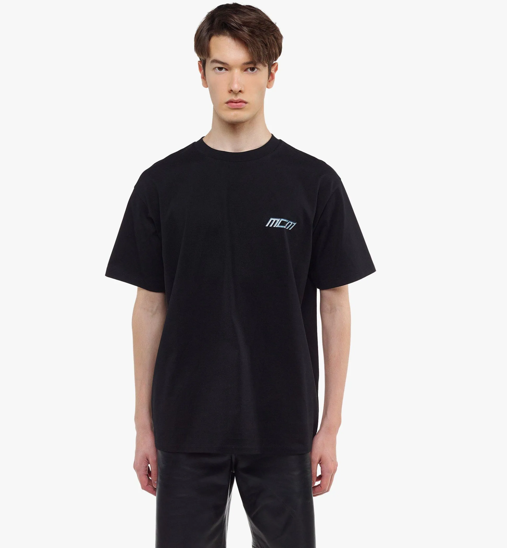 Logo-T-Shirt Meta Cyberpunk Aus Bio-Baumwolle