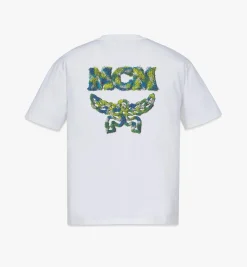 Logo-T-Shirt Meta Ocean Aus Bio-Baumwolle Fur Herren