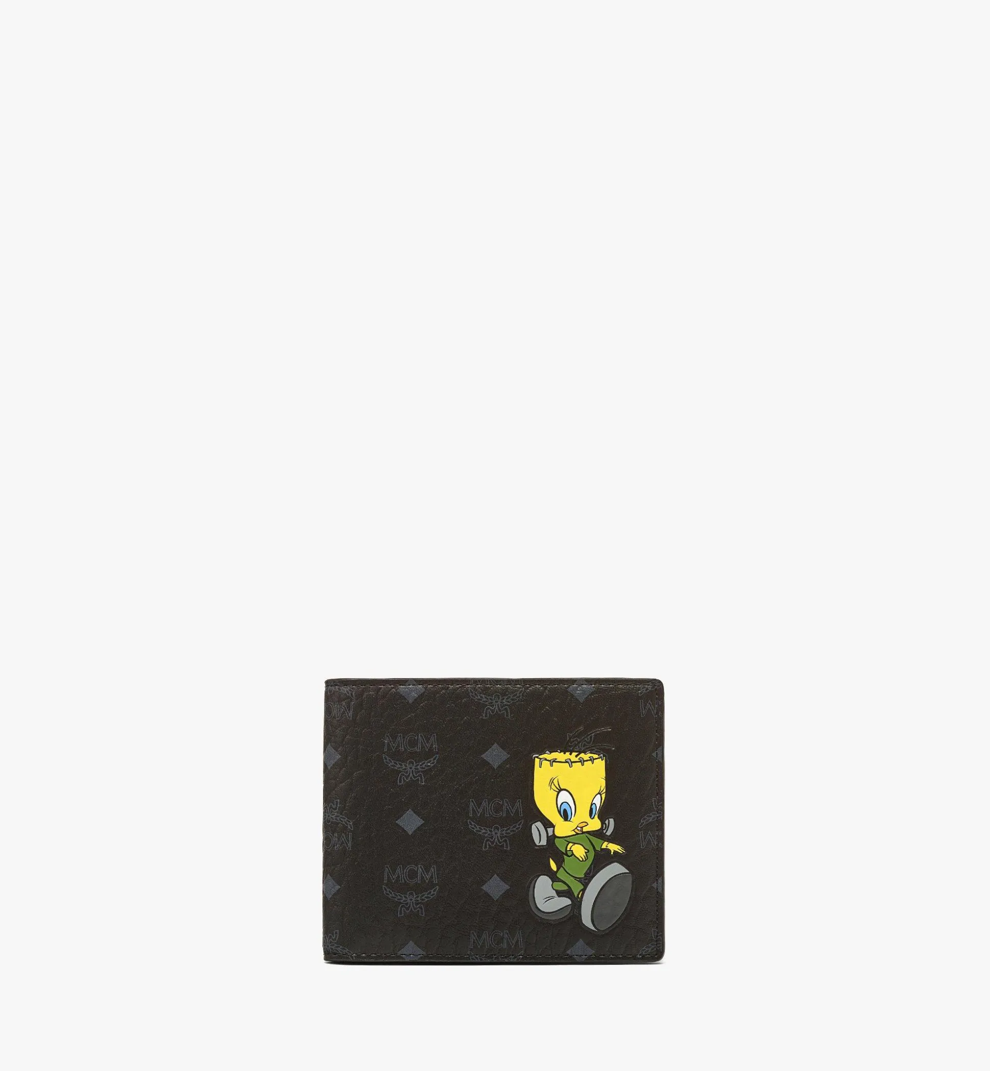Looney Tunes X Mcm Gefaltetes Portemonnaie In Visetos