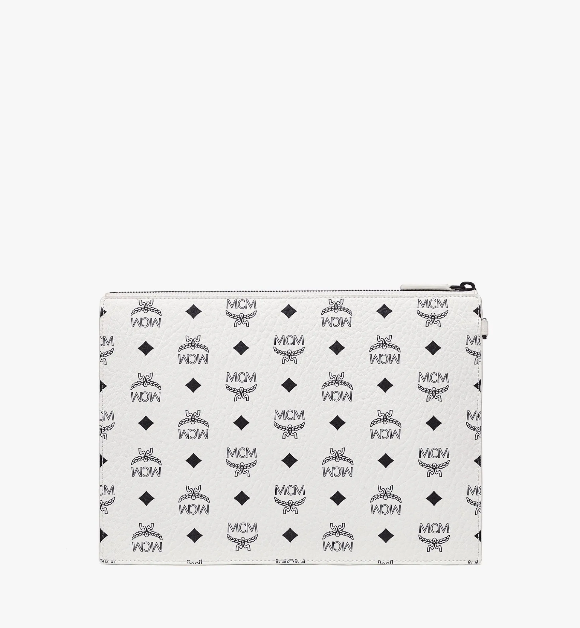 Looney Tunes X Mcm Reissverschluss-Pouch In Visetos Mit Handgelenksband