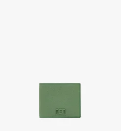 Mcm Tech Gefaltetes Portemonnaie Aus Spanischem Leder