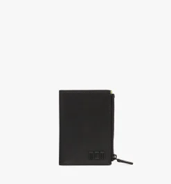 Mcm Tech Gefaltetes Portemonnaie Mit Schnappverschluss In Visetos Leder-Mix