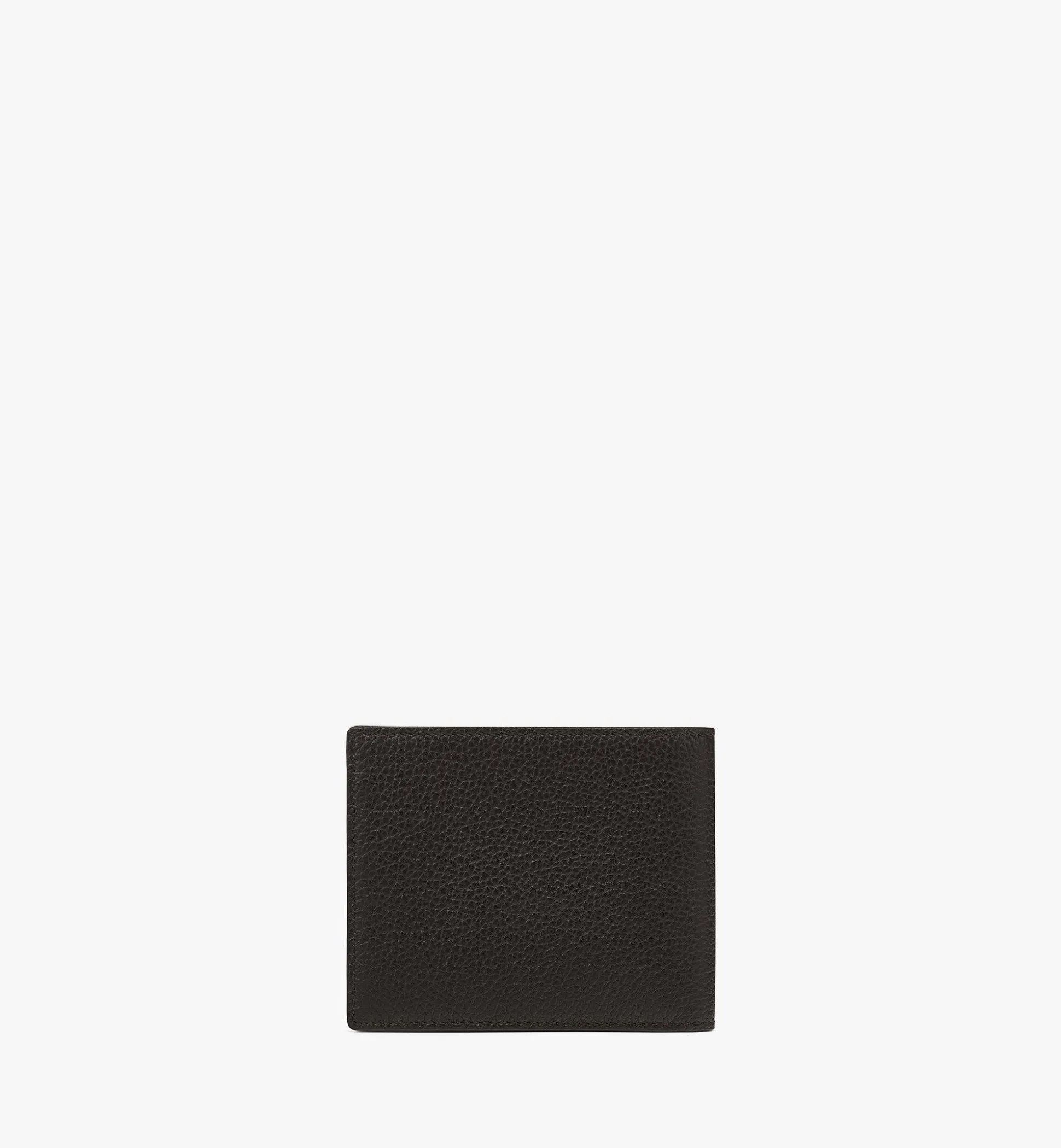 Mcm Tech Gefaltetes Portemonnaie Aus Gepragtem, Spanischem Leder
