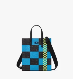 Mcm Tech Tragetasche In Checkerboard Visetos