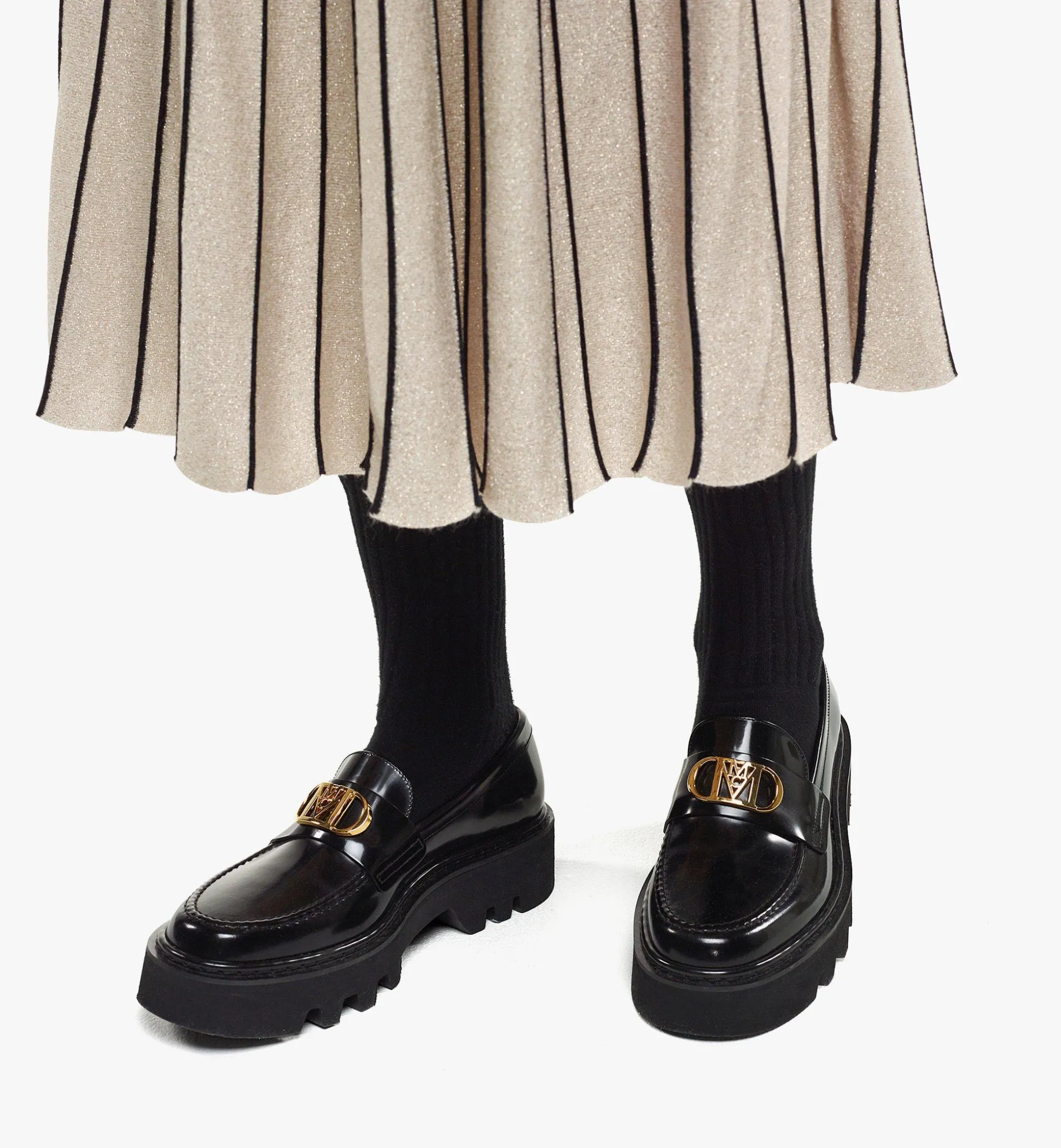 Mode Travia Loafer Aus Kalbsleder