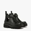 Mode Travia Open Ankle Boots Aus Kalbsleder