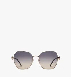 Modifizierte Rechteckige Sonnenbrille Mit Kettengliedern