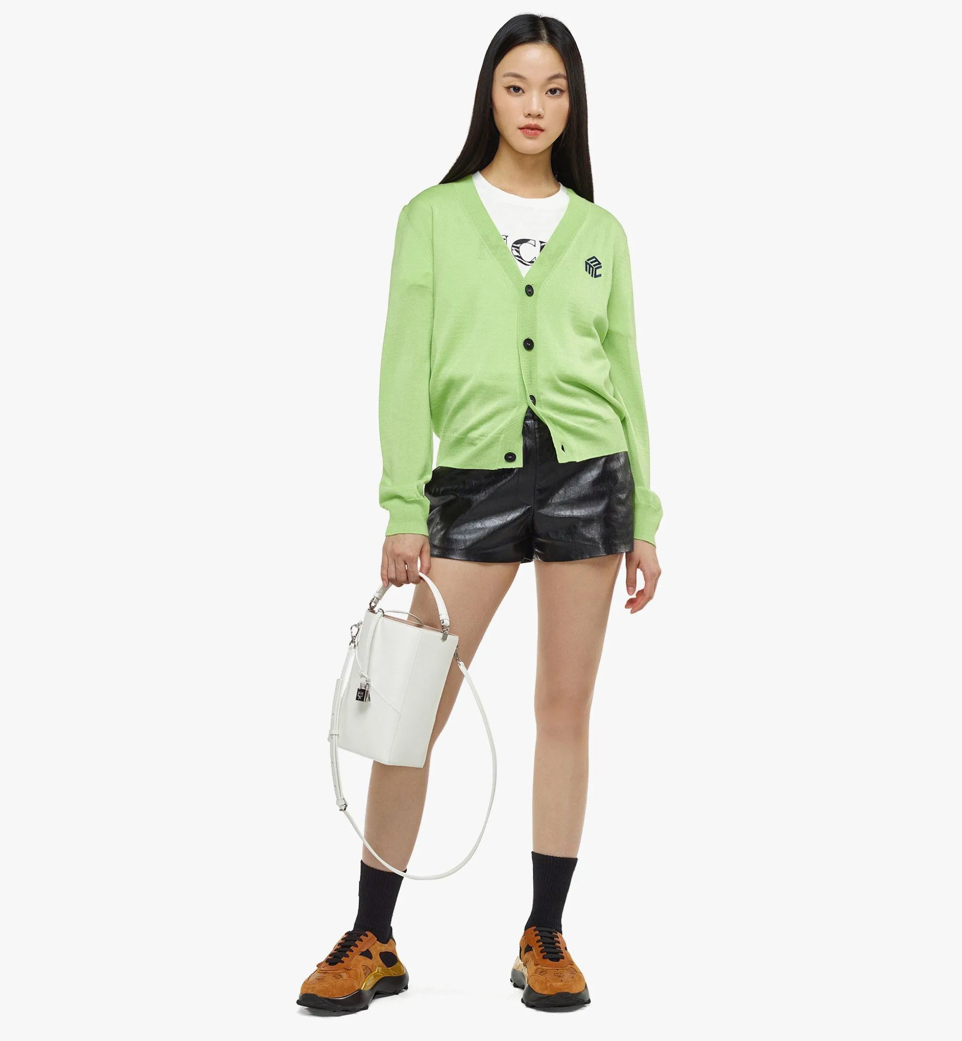 Phenomenon X Mcm Boston Tasche Aus Nappaleder