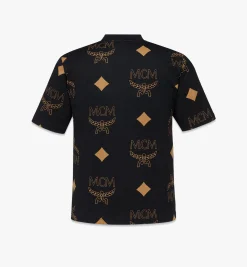 Phenomenon X Mcm Logo-T-Shirt In Big Visetos Fur Herren