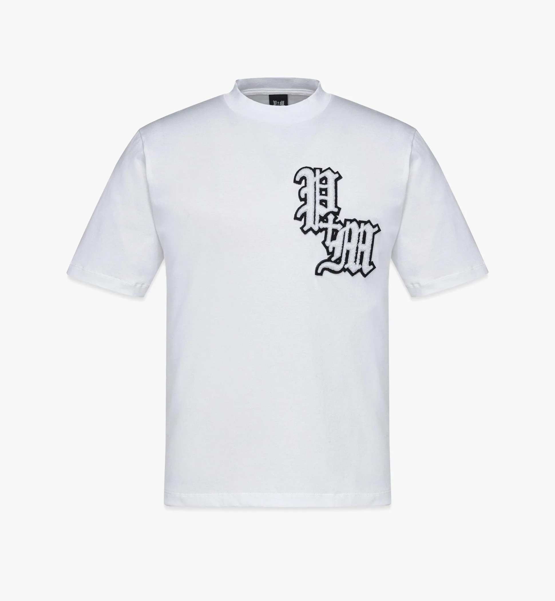 Phenomenon X Mcm Logo-T-Shirt In Big Visetos Fur Herren