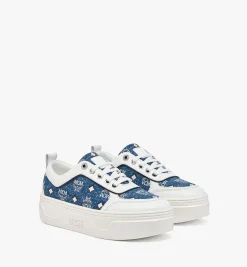 Plateausneaker Skyward In Vintage Denim Jacquard