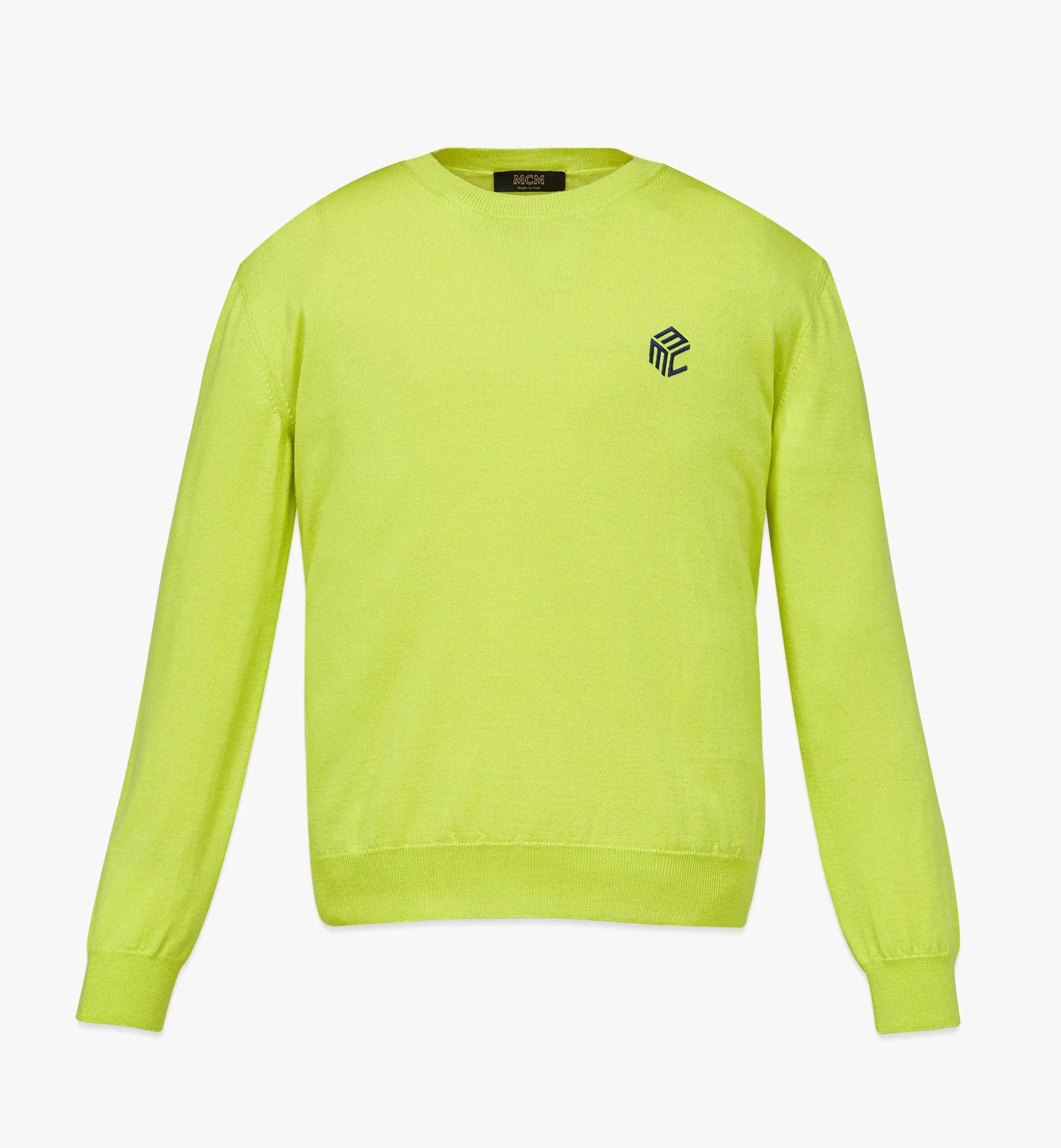 Pullover Aus Wolle Mit Cubic-Logo