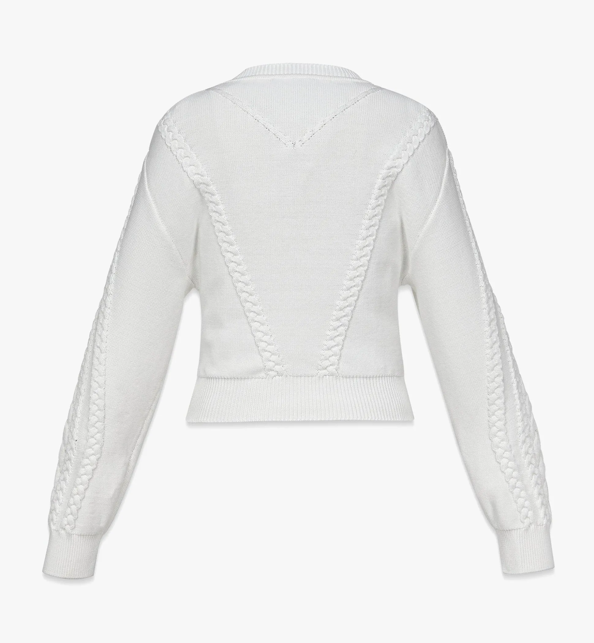 Pullover Aus Zopfmuster
