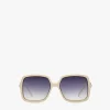Quadratische Sonnenbrille