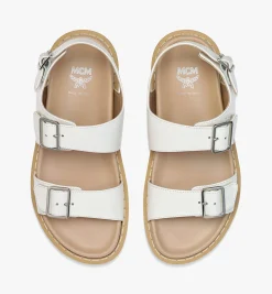 Sandalen Aus Kalbsleder