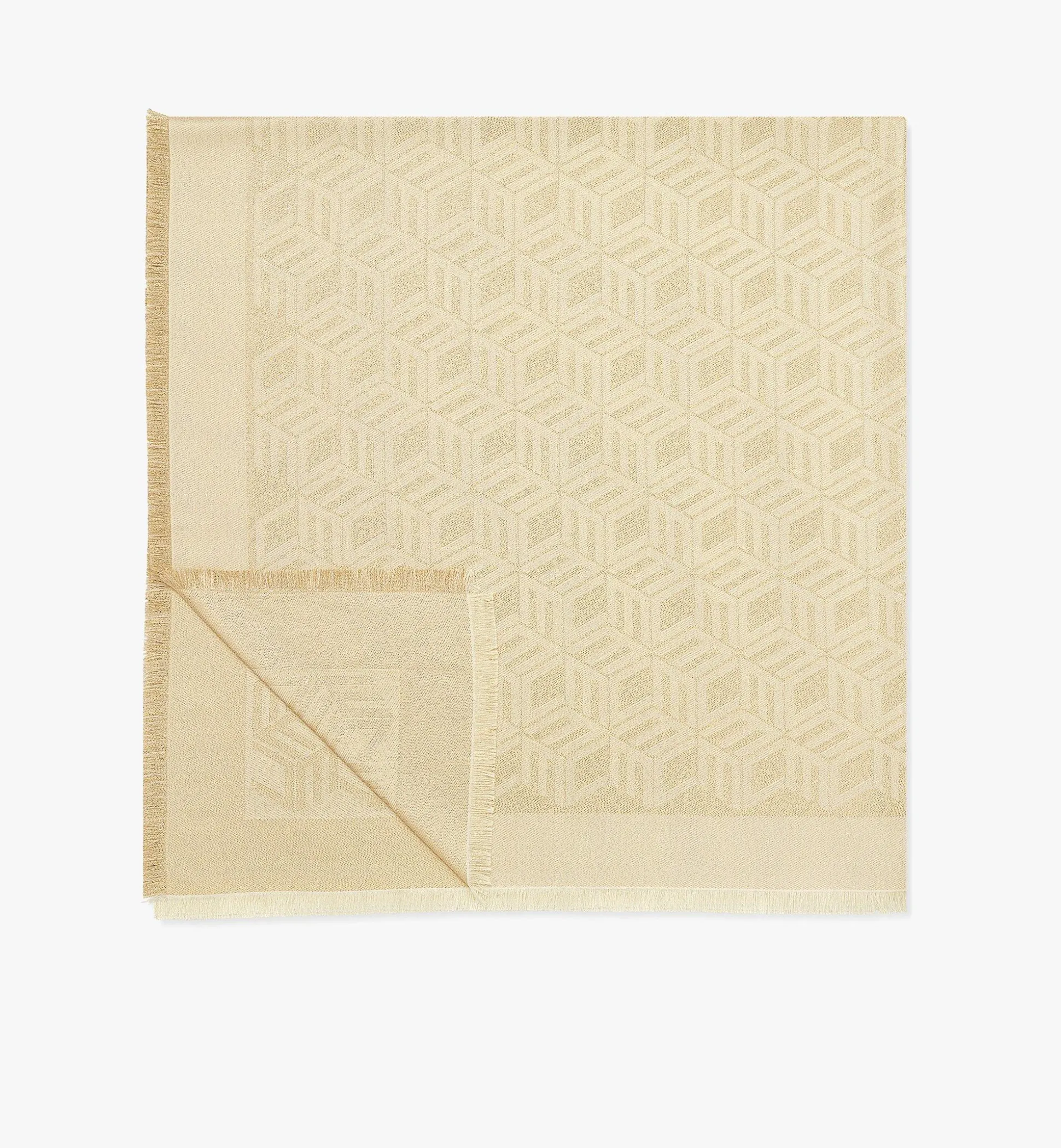 Schal Mit Cubic-Monogramm
