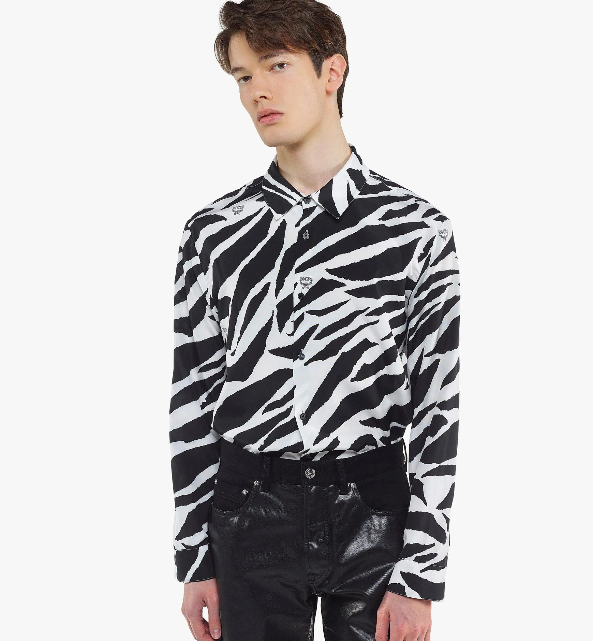 Shirt Meta Safari Mit Zebra-Print