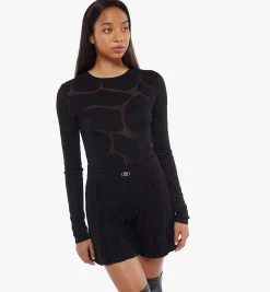 Shorts Mit Falten Fur Damen