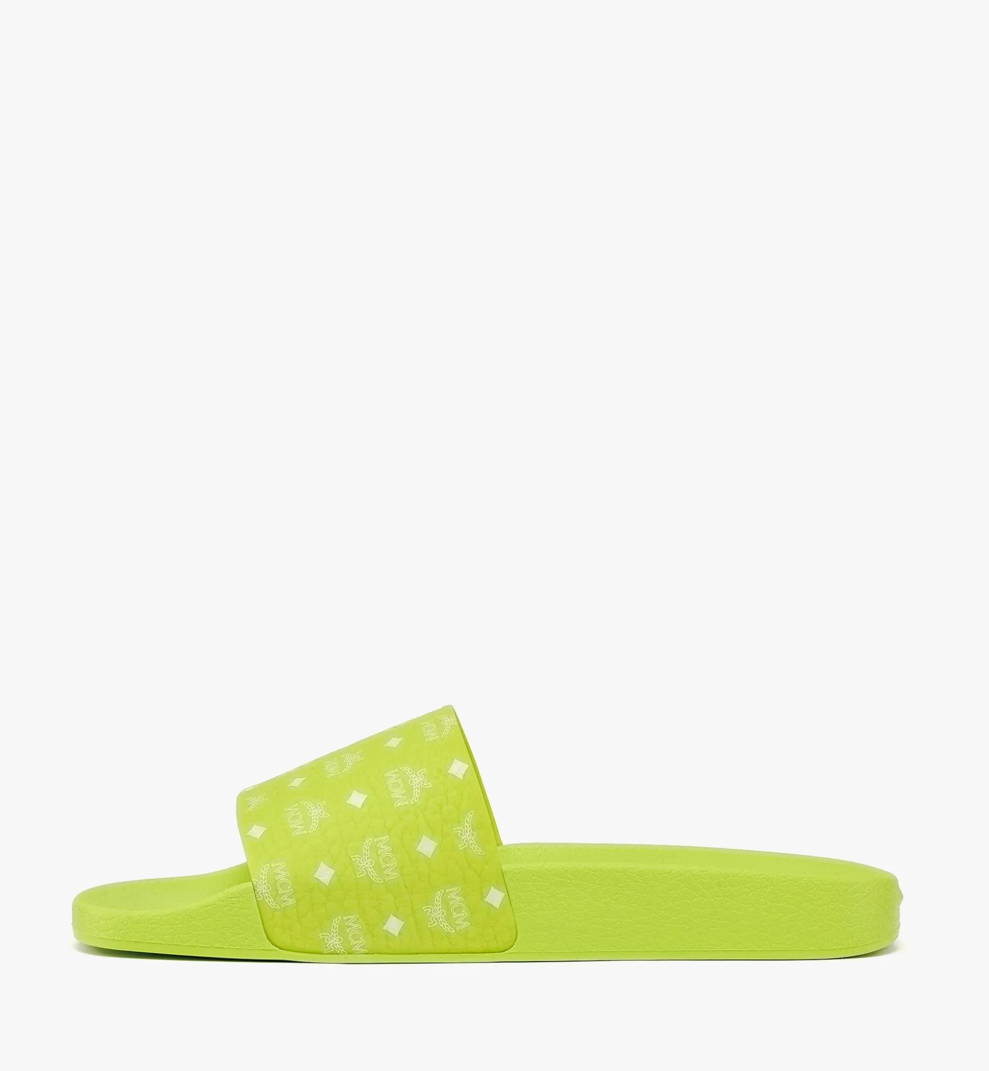 Slides Mit Monogramm-Print