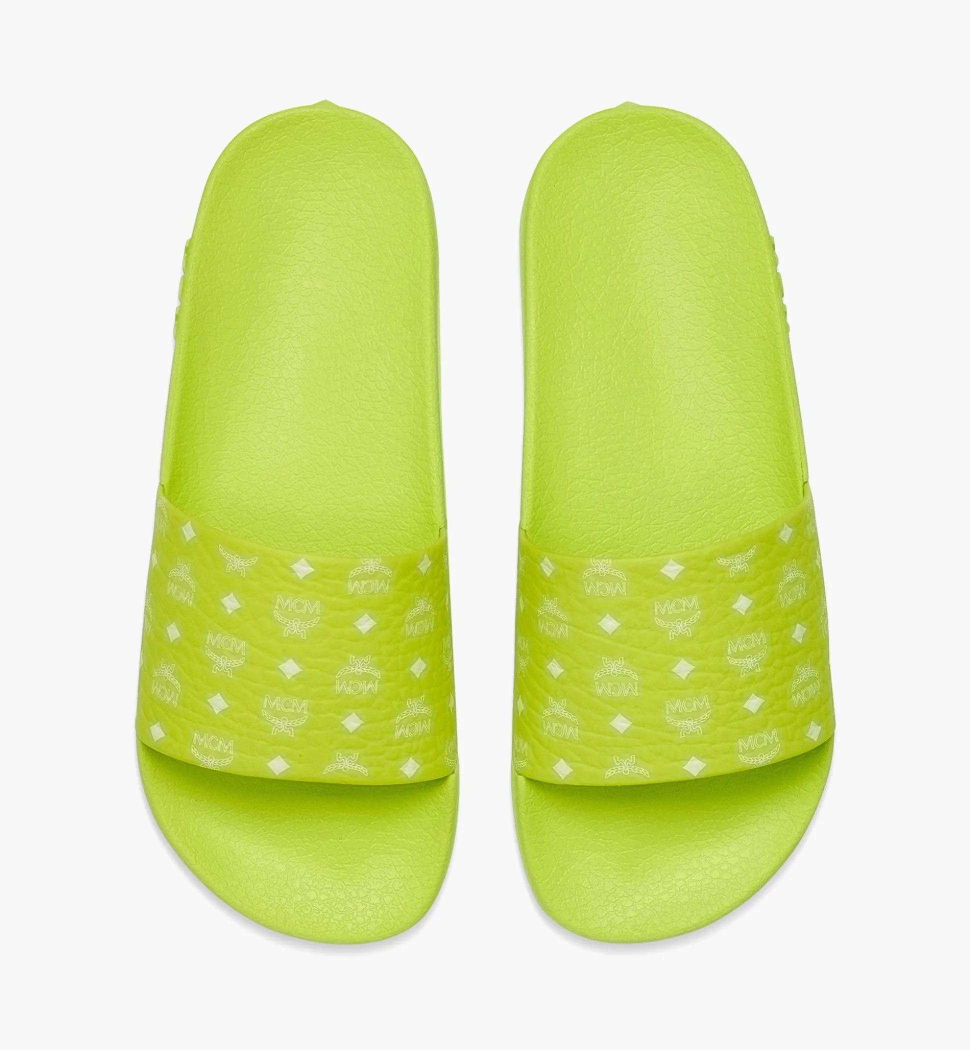 Slides Mit Monogramm-Print