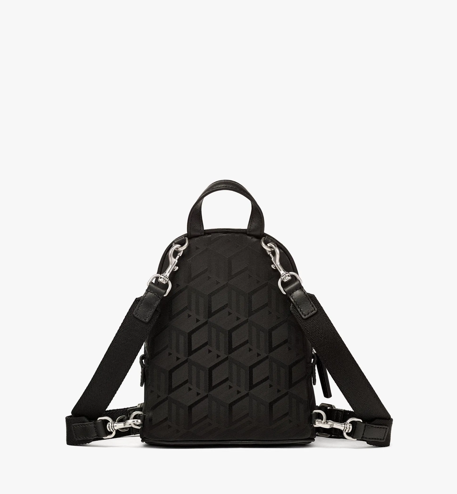 Stark Bebe Boo Rucksack Aus Jacquardgewebtem Nylon Mit Cubic-Monogramm