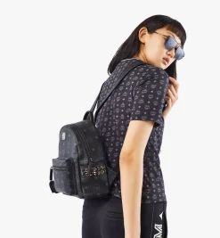 Stark Rucksack In Visetos Mit Seitlichen Nieten